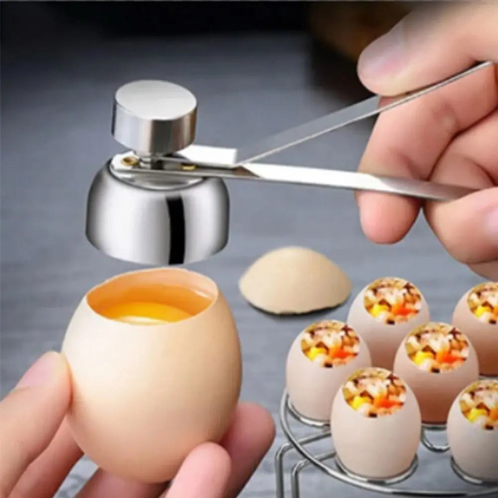 304 Stainless Steel Egg Topper Cutter & Eggshell Opener Egg Topper Cutter Richie's