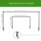 Adjustable Metal Balloon Flower Arch Stand with Clamps Balloon Arch Stand Richie's