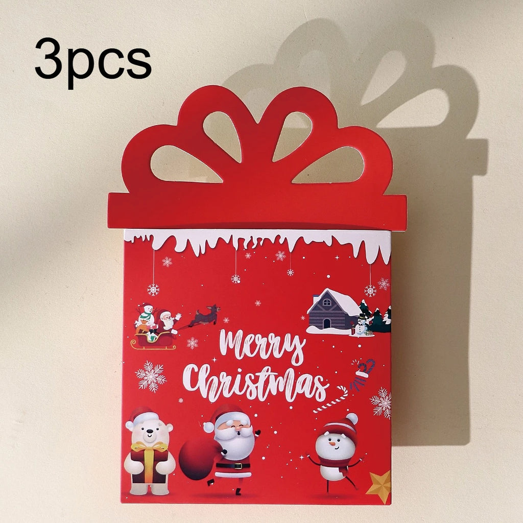 3pcs Merry Christmas Cash Card Holders – Festive Gift & Desk Decor Christmas Card Holders Richie's Red 3pcs