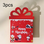 3pcs Merry Christmas Cash Card Holders – Festive Gift & Desk Decor Christmas Card Holders Richie's Red 3pcs