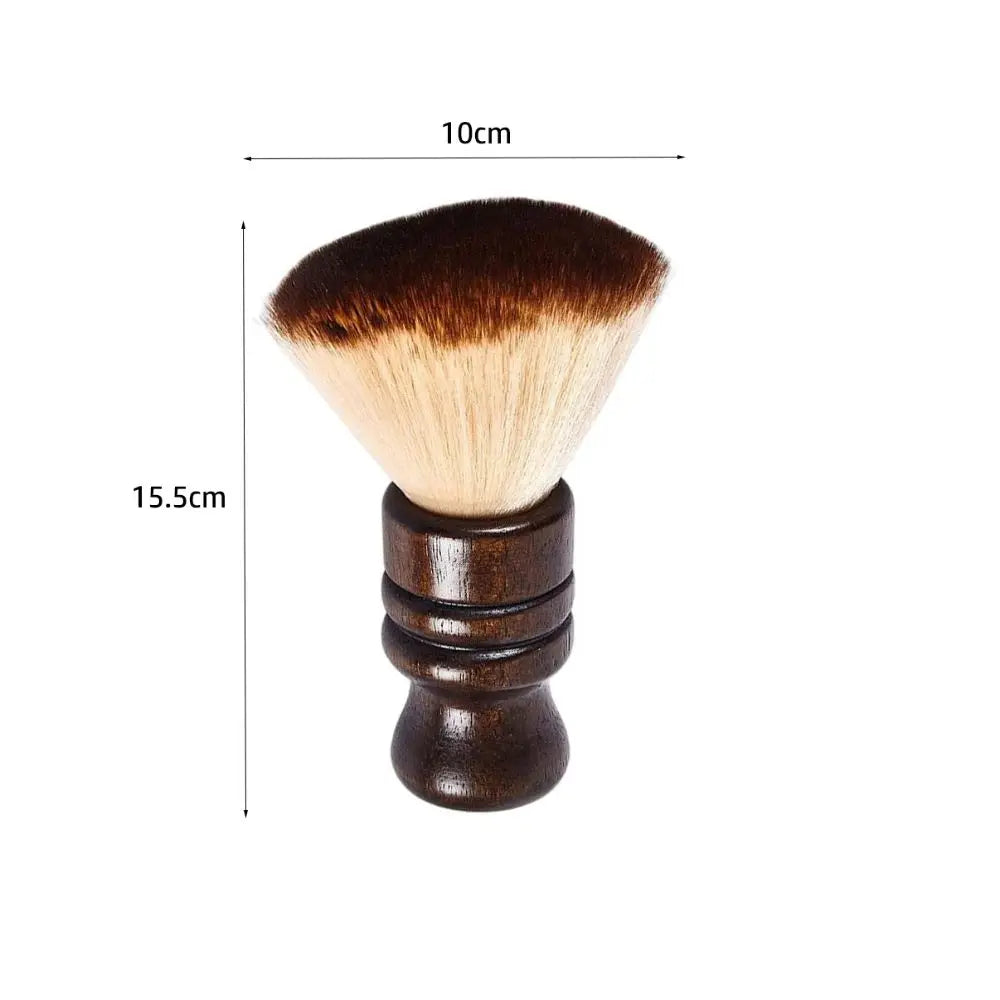Wooden Handle Barber Neck Brush – Soft & Easy to Clean Barber Neck Brush Richie's
