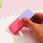 Pastel Dual-Color Pencil Eraser – Soft Rubber for Artists Pencil Eraser Richie's Pink