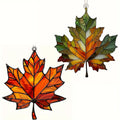 Acrylic Maple Leaf Light Catcher – Thanksgiving Autumn Decor Seasonal Light Catcher Richie's Two styles