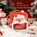5-Pack Santa Christmas Candy Gift Boxes with Carry Handle Christmas Gift Box Richie's A 8.5x8.5x8.7cm