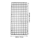10Pcs Aquarium Grid Divider Panel – Fish Tank Separator Set Aquarium Divider Panel Richie's Black