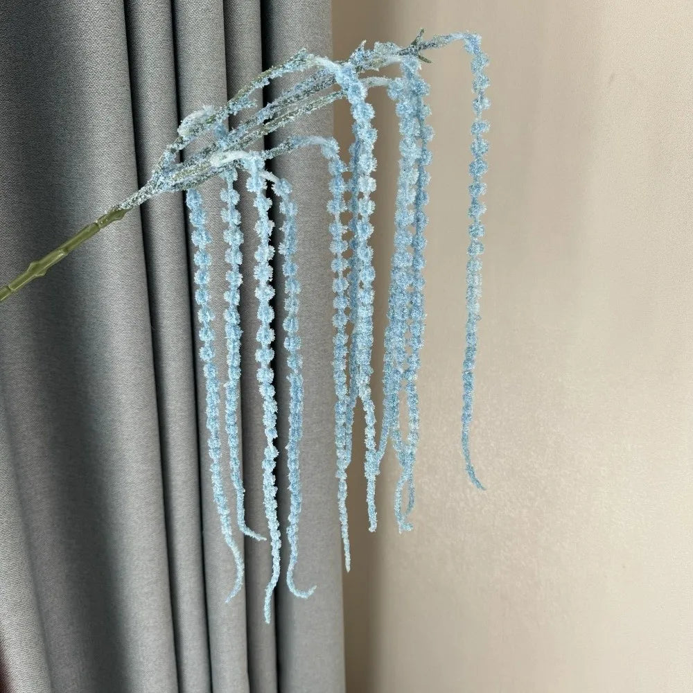 Artificial Amaranthus Caudatus Flower – 11 Spikes, 88cm Artificial Flower Richie's Blue
