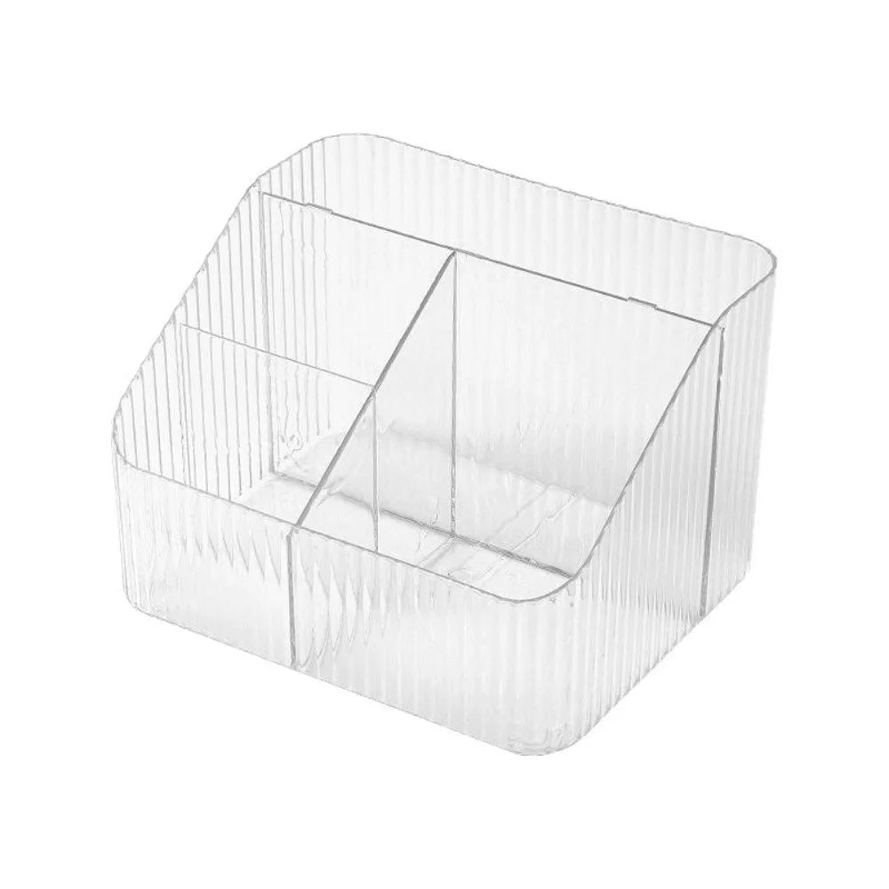 Transparent Acrylic Makeup Organizer – 3/4 Grid Storage Box Makeup Storage Organizer Richie's