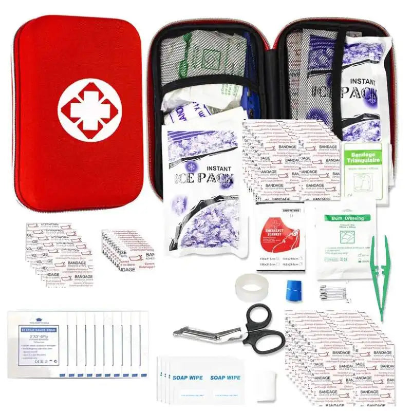 Compact First Aid Kit EVA Hard Case | Hiking, Biking & Travel First Aid Kit Richie's Default Title