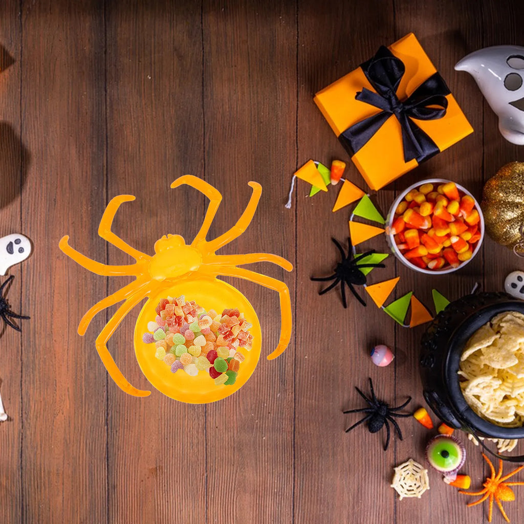 Spider Halloween Serving Tray – ABS Candy & Dessert Display Halloween Serving Tray Richie's
