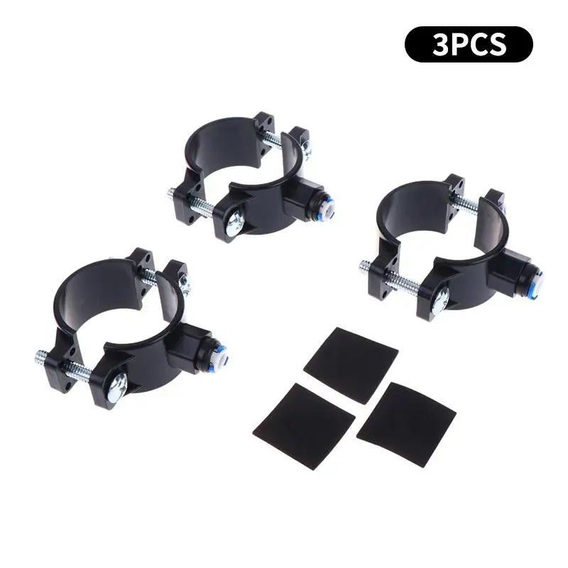 Adjustable 38–58mm Drain Hose Clamps for Sink & Water Systems Drain Hose Clamp Richie's 3Pcs Black
