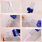 Ergonomic Latch Hook Tool – Portable Cord Knitting Hook Latch Hook Knitting Tool Richie's