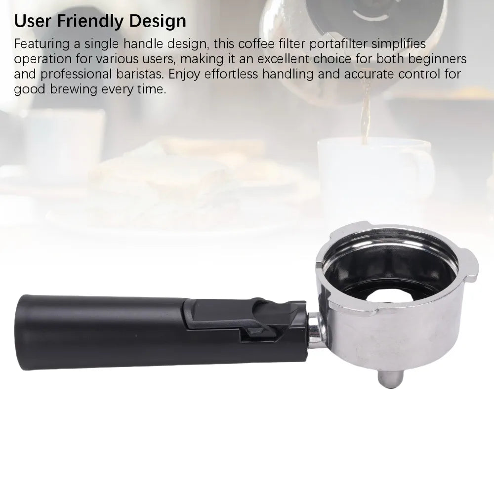 51mm Aluminum Portafilter 3-Ear Coffee Filter Basket Coffee Portafilter Richie's