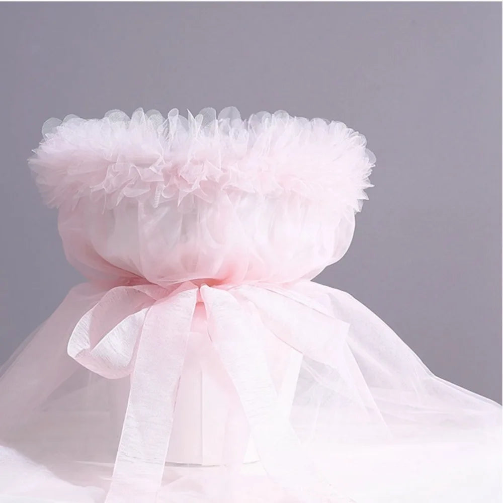 50x75cm Flower Wrapping Yarn – DIY Bouquet Gift Packaging Floral Wrapping Yarn Richie's Pink One Size