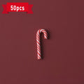 Christmas Candy Cane Decoration Set – Polymer Clay DIY Craft Christmas Decoration Set Richie's S 50pcs Red