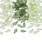 100pcs Acrylic Leaf Beads for DIY Jewelry Making & Crafts Craft Beads Richie's