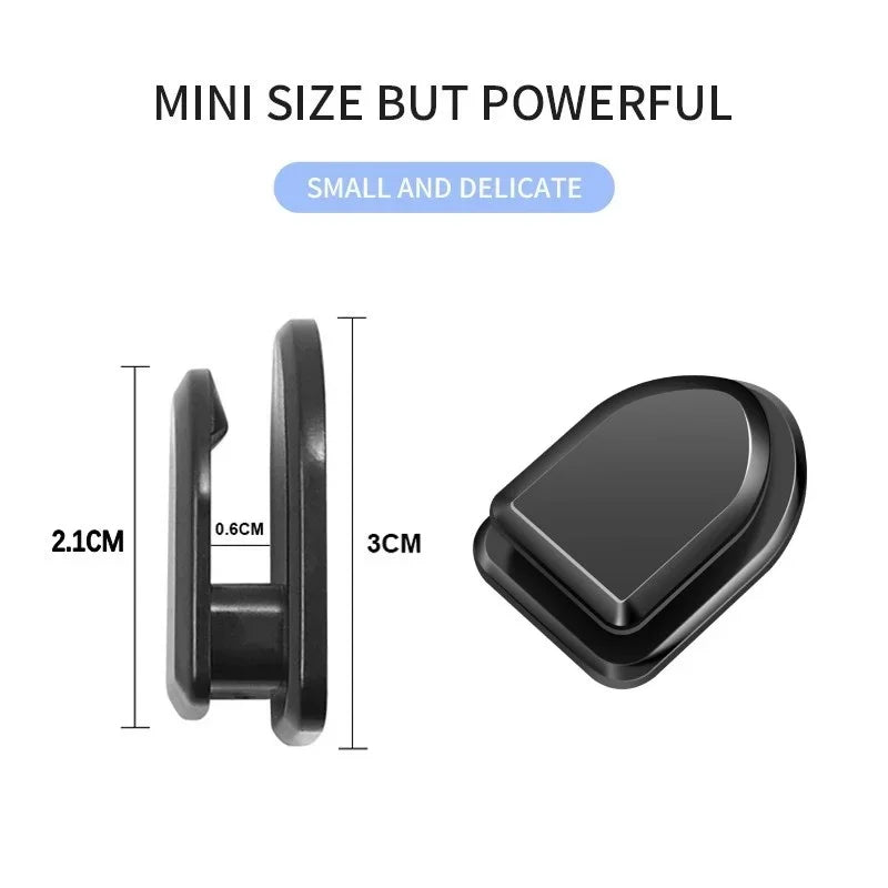 Mini Self-Adhesive Car Hooks – Cable, Key & Dashboard Organizer Car Interior Hook Richie's