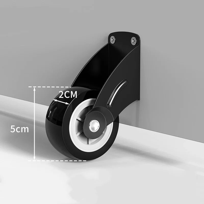 Door Bottom Support Wheel – Silent Furniture Caster for Cabinets Furniture Caster Wheel Richie's