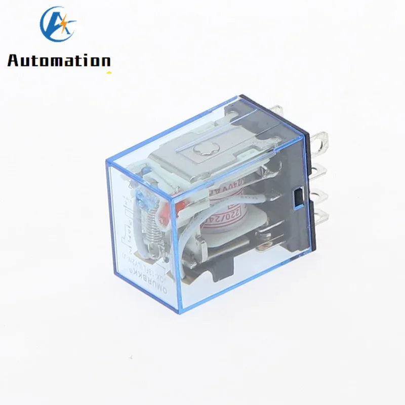 LY2NJ HH62P Electromagnetic Relay 10A 8-Pin DPDT LED Electromagnetic Relay Richie's