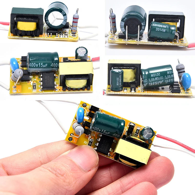 LED Light Driver Transformer Board 3W 5W 8W 18W 36W Module LED Driver Module Richie's