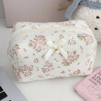 Floral Cosmetic Bag Large Capacity Travel Toiletry Makeup Pouch Cosmetic Toiletry Bag Richie's