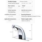 Automatic Infrared Sensor Faucet – Hot & Cold Basin Tap Sensor Basin Faucet Richie's