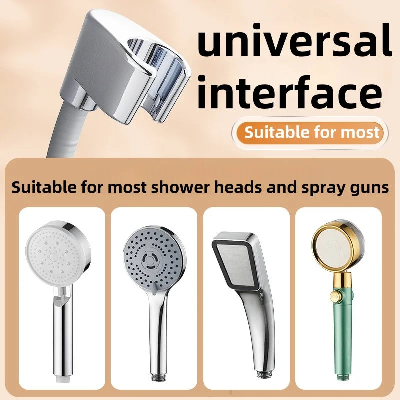 Suction Cup Shower Head Holder – 360° Adjustable, No Drill Shower Head Holder Richie's
