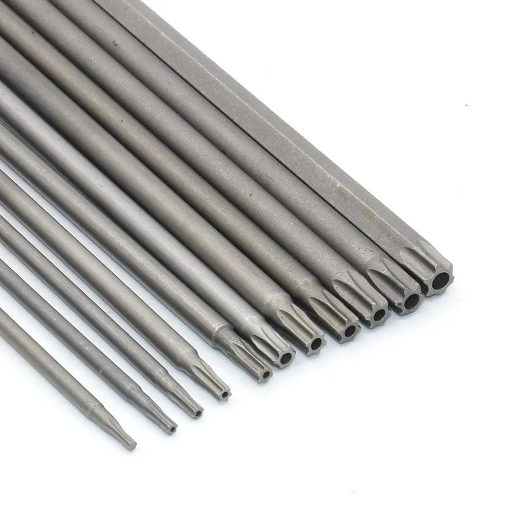 Torx Tamper-Proof Magnetic Bit Set 8/11 Pc 1/4" Hex | Binoax Screwdriver Bit Set Richie's