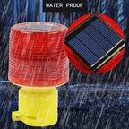 Solar LED Warning Light – Flashing Alarm Lamp, 500m Visibility Solar Warning Light Richie's