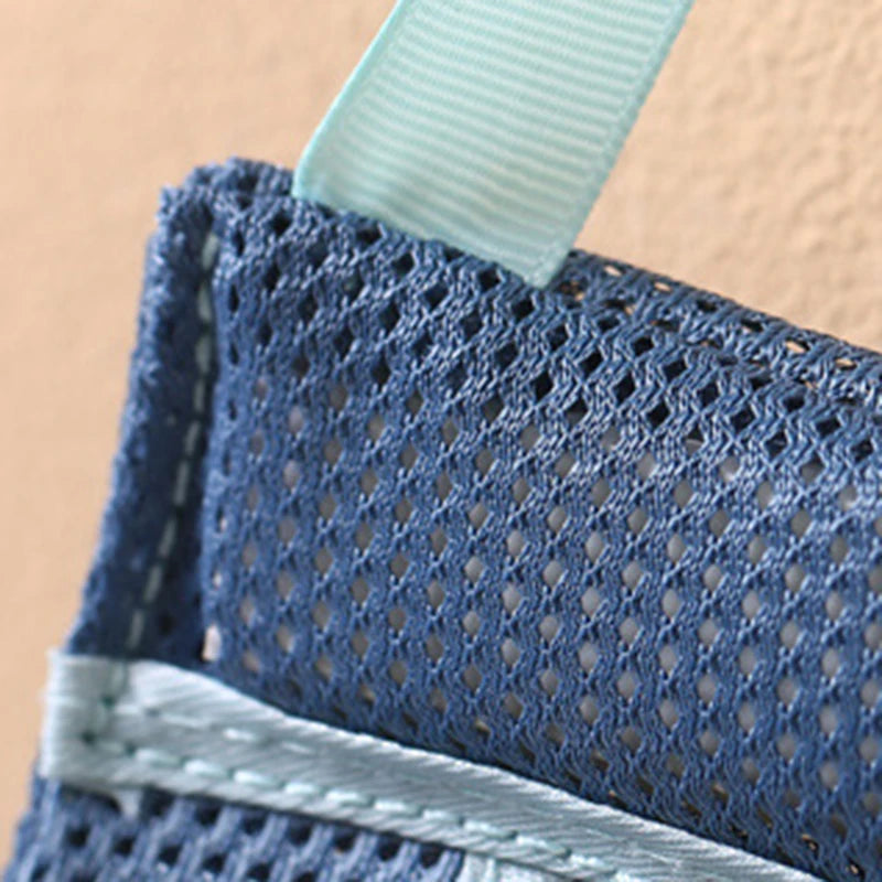 Wall-Hanging Washable Mesh Plastic Bag Holder & Dispenser Kitchen Bag Organizer Richie's
