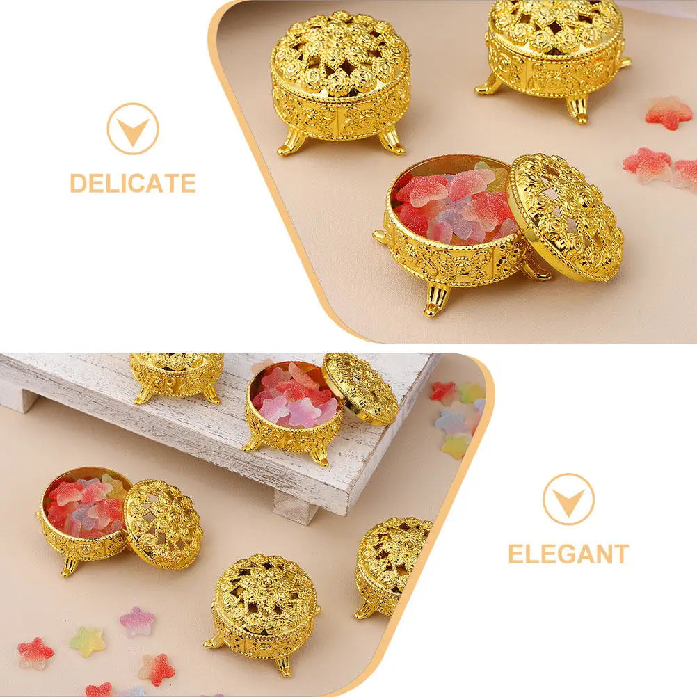 20Pcs Round Vintage Candy Boxes – Wedding Party Favor Gift Box Party Favor Boxes Richie's