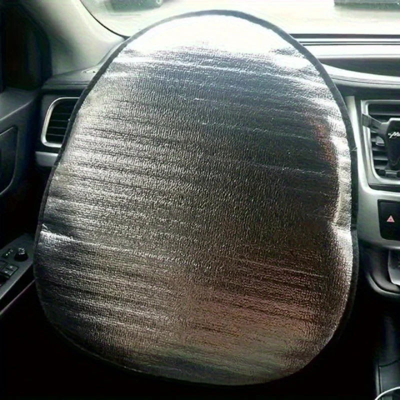 Steering Wheel Sun Shade Cover – Universal Fit Cars SUVs Trucks Steering Wheel Sun Shade Richie's
