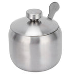 304 Stainless Steel Seasoning Pot Set 300ml with Lid & Spoons Seasoning Pot Set Richie's