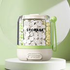 Round Portable Pill Organizer – Multi-Compartment Silicone Box Pill Organizer Richie's Green