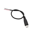 10Pcs USB-C Male to 2-Pin Bare Wire Power Cable 5V 22AWG USB Power Cable Richie's