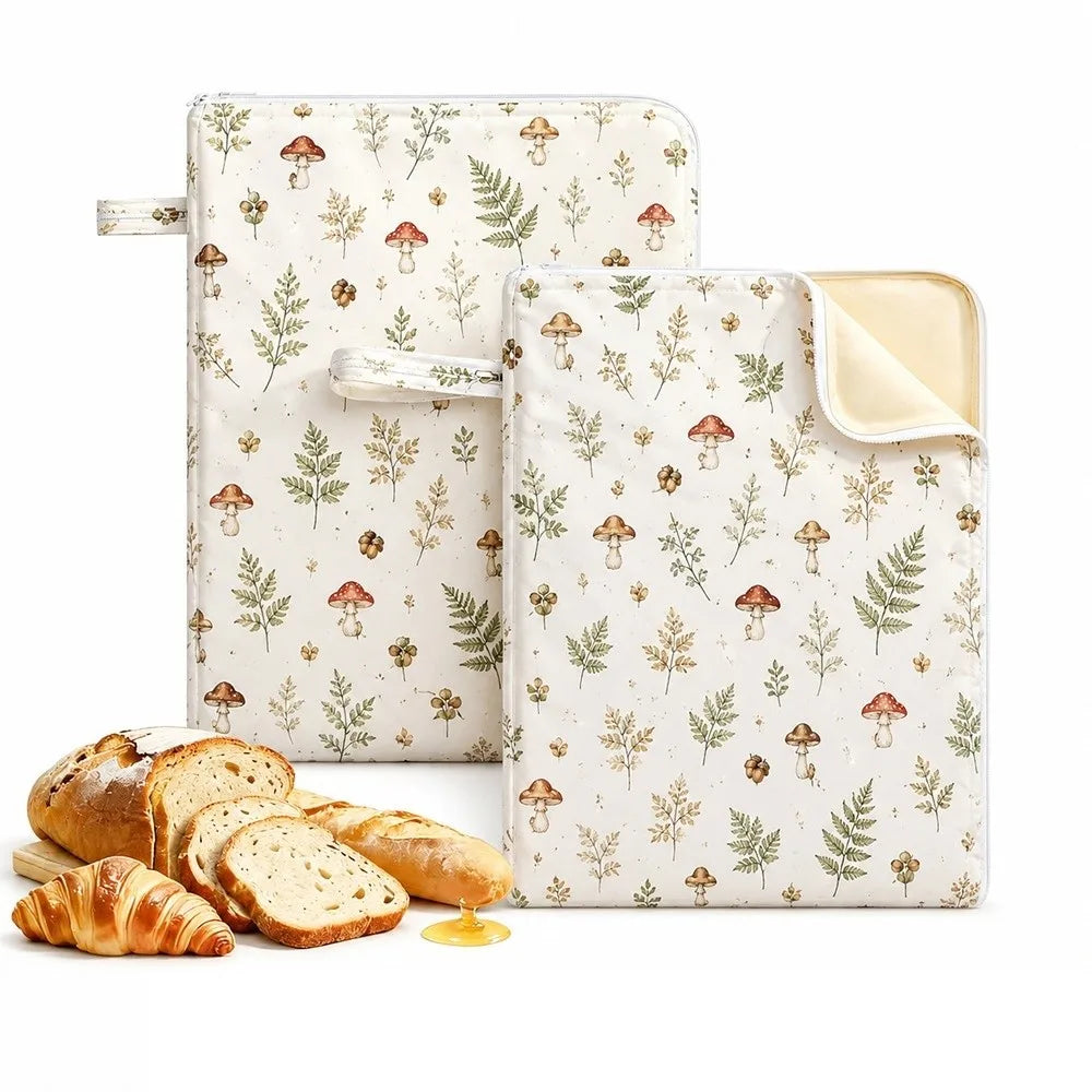 Reusable Beeswax Bread Bag – Organic Linen Sourdough Storage Bread Storage Bag Richie's 6