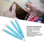 Ceramic Antistatic Slotted Screwdriver Set – 0.4mm Flat Tip Precision Screwdriver Set Richie's