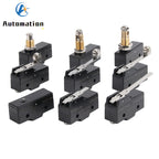 LXW5 Micro Limit Switch 10A AC 380V DC 220V Push Plunger SPDT Micro Limit Switch Richie's