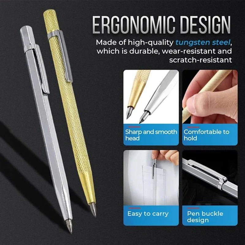 Tungsten Carbide Scriber Engraving Pen – Glass, Metal & Tile Carbide Scriber Pen Richie's
