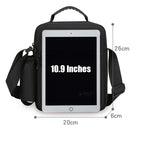 Men's Oxford Crossbody Bag – Shoulder Bag with Bottle Pocket Men's Crossbody Bag Richie's