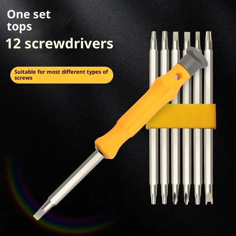 12-in-1 Magnetic Screwdriver Set – Multifunctional Bit Kit Screwdriver Set Richie's Default Title