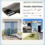 One-Way Privacy Window Film — UV Blocking Heat Insulating 2mil Privacy Window Film Richie's