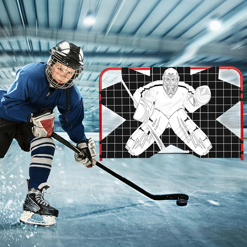 Hockey Goalie Training Target Net – Accuracy Practice Aid Hockey Training Net Richie's