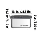 SUS316 Stainless Steel Airtight Lunch Box | Leakproof Food Container Food Storage Container Richie's 600ML