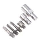 Earth Auger Adapter – 4 Interface Types, Round & Hex Handle Auger Drill Adapter Richie's