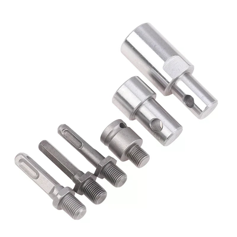 Earth Auger Adapter – 4 Interface Types, Cr-V Steel Auger Drill Adapter Richie's