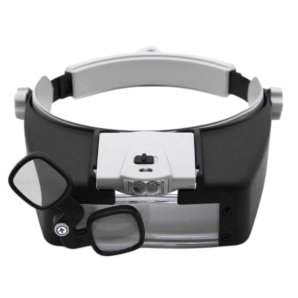 LED Headband Magnifier – Wearable Loupe for Jewelry & Watch Repair Headband Magnifier Richie's Headband Magnifier