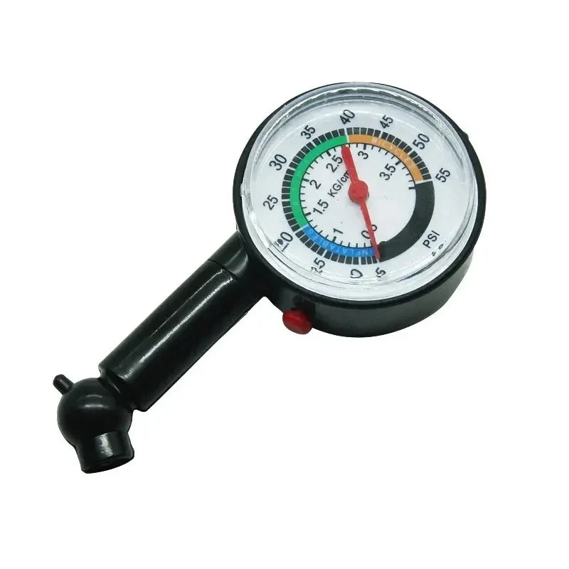 High Precision Tire Pressure Gauge – PSI, BAR & KPA Tire Pressure Gauge Richie's Black