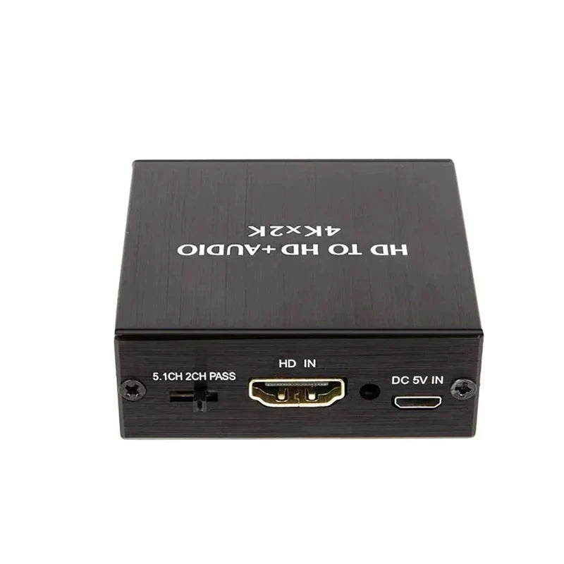 4K HDMI Audio Extractor SPDIF Optical & 3.5mm Stereo Output HDMI Audio Extractor Richie's