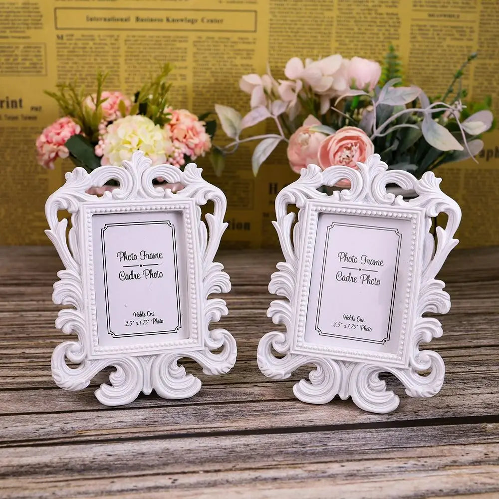 Retro Resin Square Wedding Photo Frame – Home Décor Gift Decorative Photo Frame Richie's