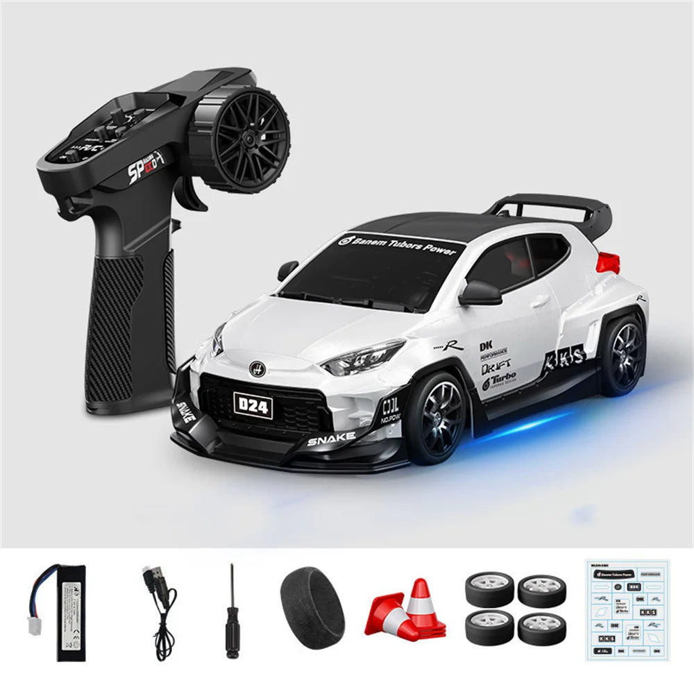 Hstar 1/24 4WD Drift RC Car Gyro 2.4G High-Speed Racing Model Drift RC Car Richie's